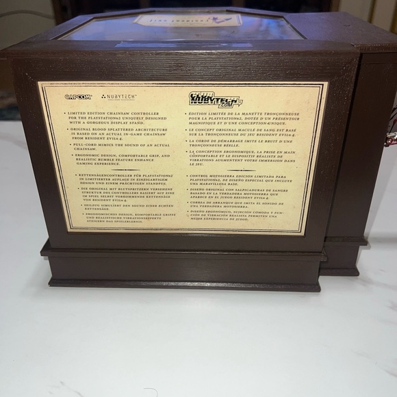 CAPCOM NubyTech - Resident Evil 4 Chainsaw Controller Sony PlayStation 2 - Picture 7 of 13